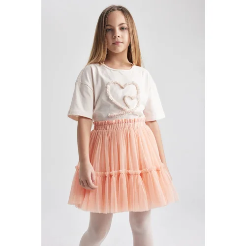 Defacto Girl's Short Sleeve T-Shirt