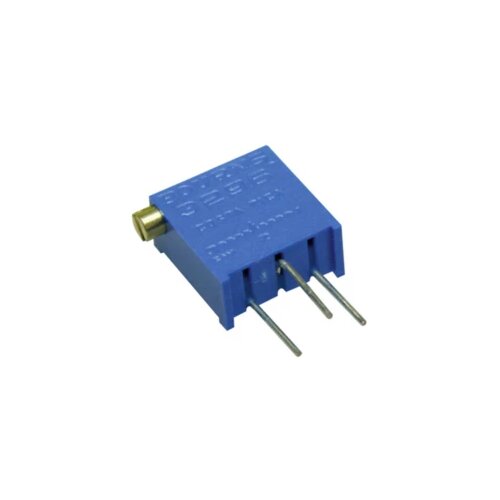 Bourns cermet trim potenciometar, 25 okretaja, 500 &amp;omega;, 0,5 w, tht, strana, 3296Z-1- cermet trimer linearno 0.5 w 500 Ω 9 &amp;deg; 1 st. Slike