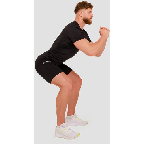 GymBeam Kompresijske kratke hlače High Black Slike