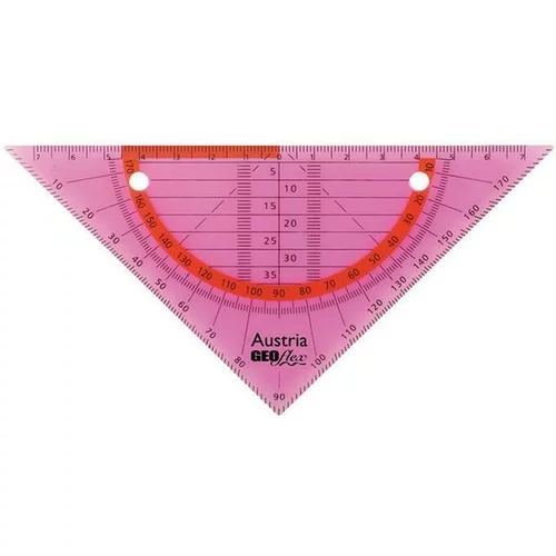 Aristo geotrikotnik 15cm GEOflex AR23009NP roza