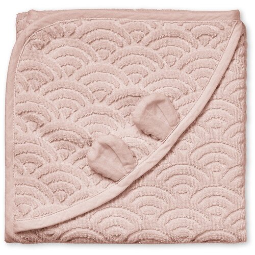 CamCam Copenhagen Prljavo rozi dječji ručnik s kapuljačom od organskog pamuka 80x80 cm Dusty Rose &amp;ndash; Slike