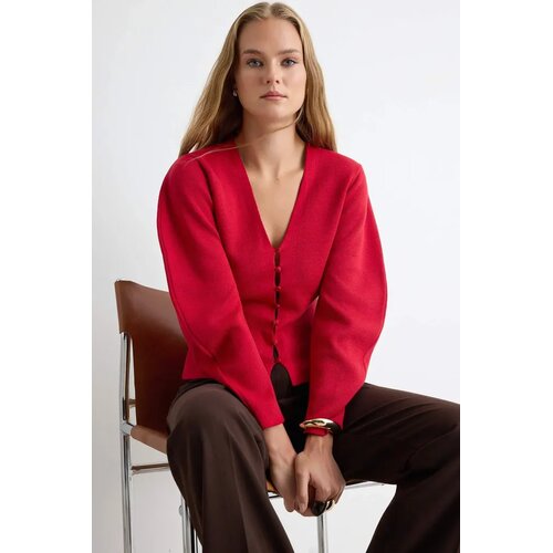 TRENDYOLMILLA Trendyol ženski duks Twoaw27Hi00093, crvena Cene