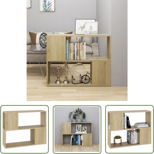 The Living Store TV omarica sonoma hrast 80x24x63 cm iverna plošča - TV Omarica, (21738322) Cene