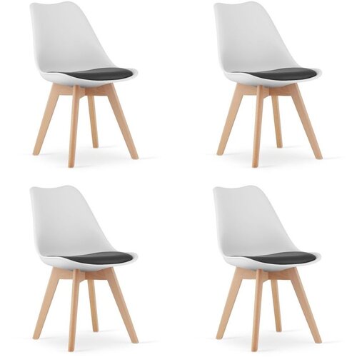  Set od 4 bijele stolice Cene
