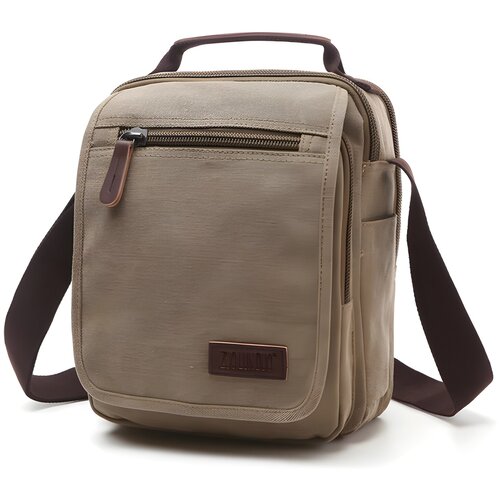 IZMAEL Mu&scaron;ka Crossbody Torba ZUOLUNDUO - Khaki Cijene