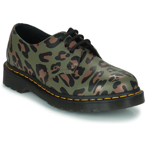 Dr. Martens 1461 Smooth Distorted Leopard Kaki Slike
