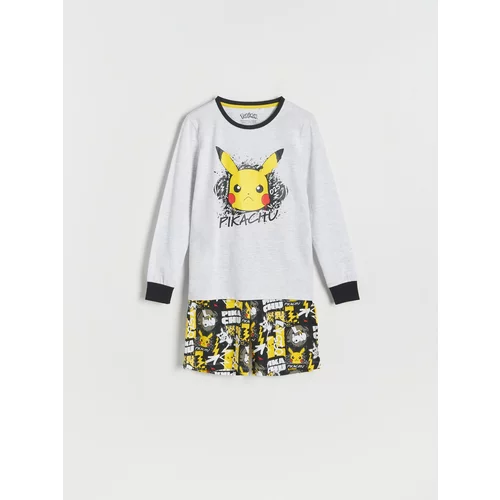 Reserved - Komplet dvodijelne pidžame Pokémon - crno