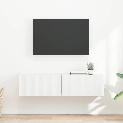 TV zidni ormar 2 pcs Bijelo 60 x 31 x 29,5 cm Konstruirano drvo Cene