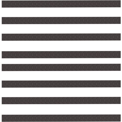 INF 8-komponentni pokrovi za kolesa kovčkov, ki jih je mogoče rezati Black, (21736555) Cene