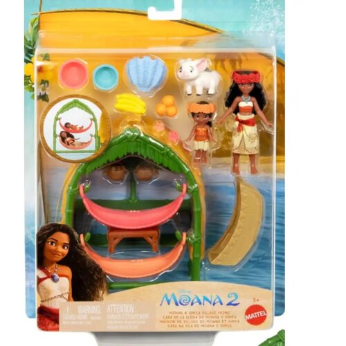 Mattel Vaiana 2: Vaiana i Simeina koliba set za igru - Cijene