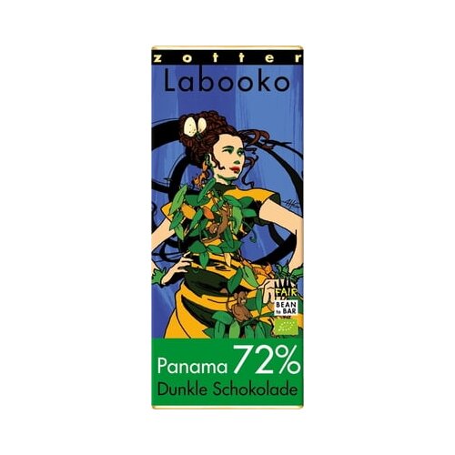 Zotter Schokoladen Bio Labookos 72% Panama Cene