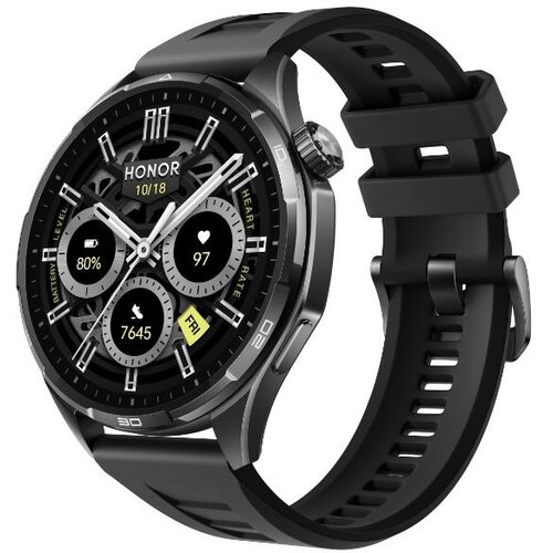 Honor Pametni sat Watch 6/32MB+4GB/silikonska narukvica/crna Cene
