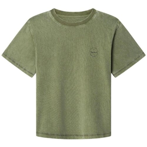 PepeJeans Majice s kratkimi rokavi PB5000093 725 Zelena Cene