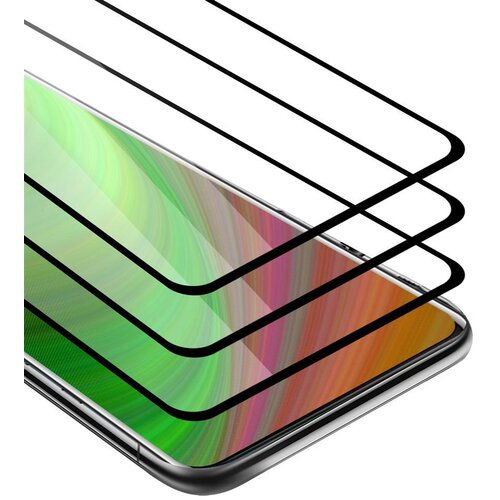  oneplus 8 - za&scaron;čitna folija v transparentno s čarno - 3-pack kaljeno steklo za za&scaron;čito zaslona s trdoto 9H in 3D dotikom, (20548177) Cene