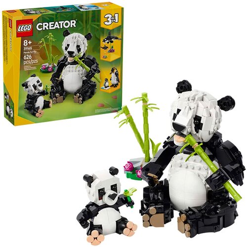 Lego Creator 3in1: Divje živali: družina pand Cene
