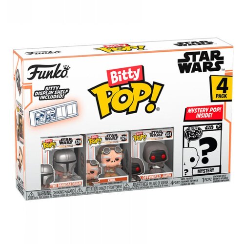 Funko BITTY POP: MANDALORIAN 4PK - MANDALORIAN Cene