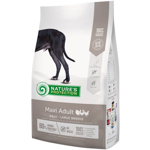 Nature&amp;#039;s Protection Hrana za pse Maxi Adult Poultry, 12kg Slike