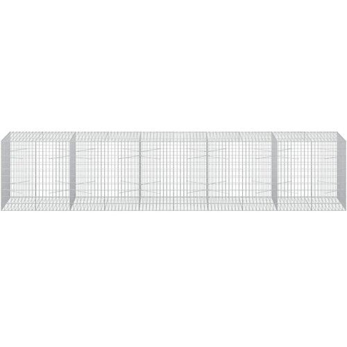  Gabion s žicom debljine 5 mm i mrežom 5x10 cm 500x100x100 cm - 100 cm 100 cm 500 cm Slike