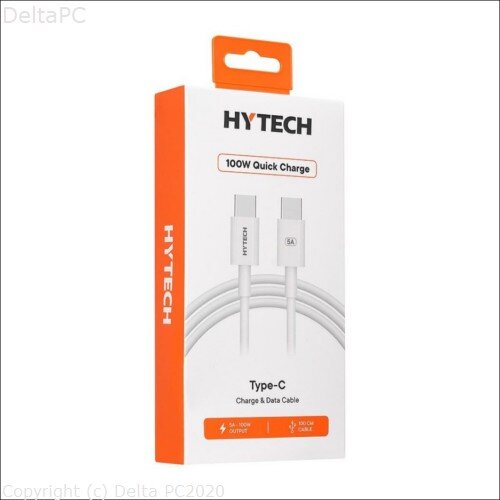 Hytech HY-XTP24 5A/100W Type-C/Type-C kablo 1m Bijelo Cijene