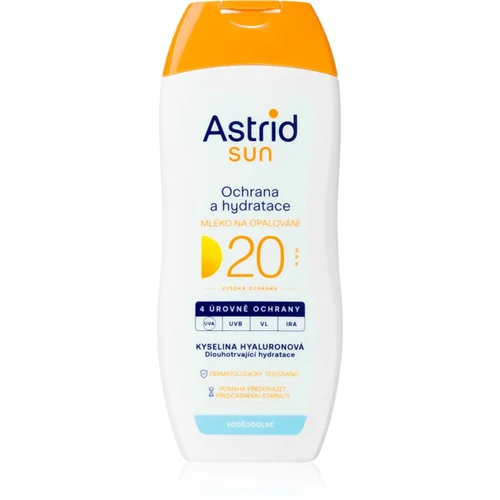 Astrid Sun mlijeko za sunčanje SPF 20 s visokom UV zaštitom 200 ml