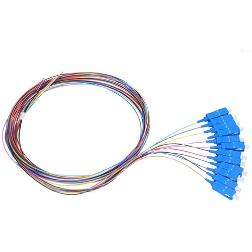 Extralink 12-COLOURS pigtails sc/upc G657A1 Cene