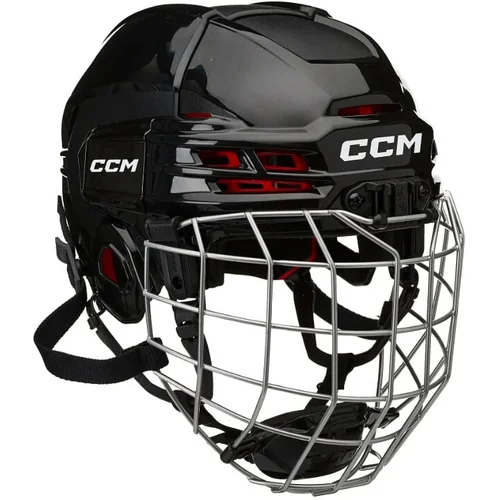 CCM Tacks 70 black Ice Hockey Helmet Combo Pupil (youth)