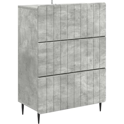  Ormar s ladicama Betonska siva 66 x 34,5 x 92 cm Cene