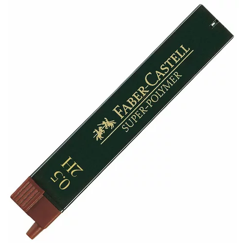 Faber-castell Mine za tehnični svinčnik Faber-Castell, 2H, 0.5 mm, 12 kosov