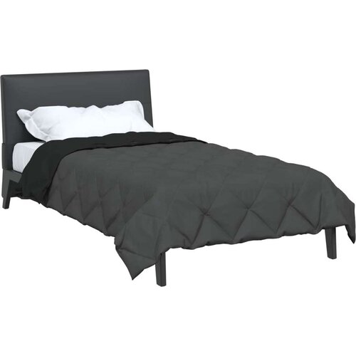  Ljetni pokrivač Crna i antracit 200 x 155 cm Mikrovlakna Slike