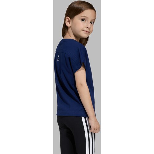 Adidas Majica za devojčice Lg Dy Fro T JZ7664, Kratki rukav, Teget Slike