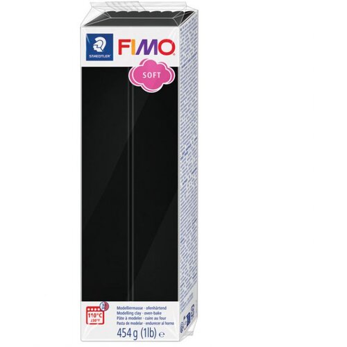  MASA ZA MODELIRANJE 454G FIMO SOFT STAEDTLER 8021-9 CRNA Cene