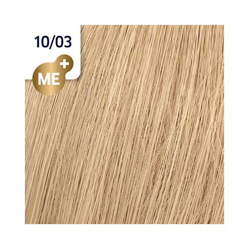 Wella koleston perfect me+ pure naturals - 10/03 svetlo-svetleča blond natur-gold Cene