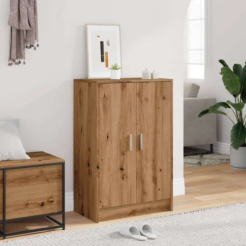 VidaXL ormarić za cipele boja hrasta 60x35x92 cm konstruirano drvo Slike
