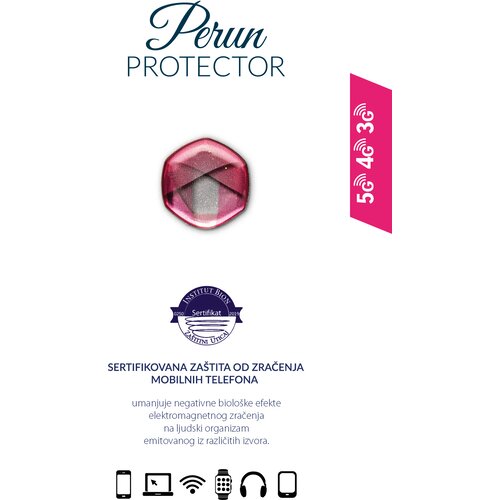Perun Protect Za&amp;scaron;tita od zračenja mobilnih telefona Protector, Ciklama Slike
