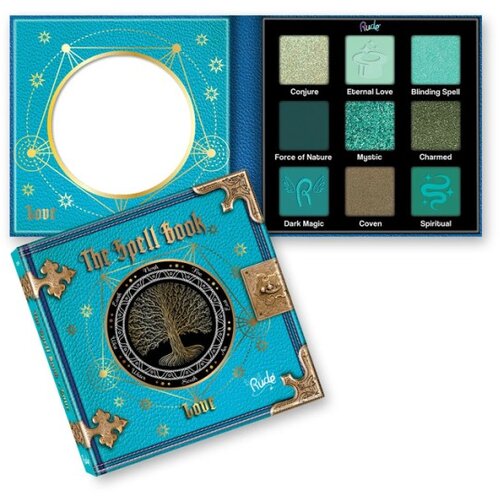 Rude Cosmetics paleta senki za oči spell book smooth and blendable - love Slike