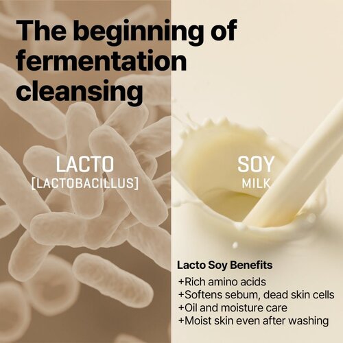 SOMEBYMI Lacto Soy Enzyme Deep Cleansing Foam globinsko čistilna pena s pomirjajočim učinkom 100 ml Slike