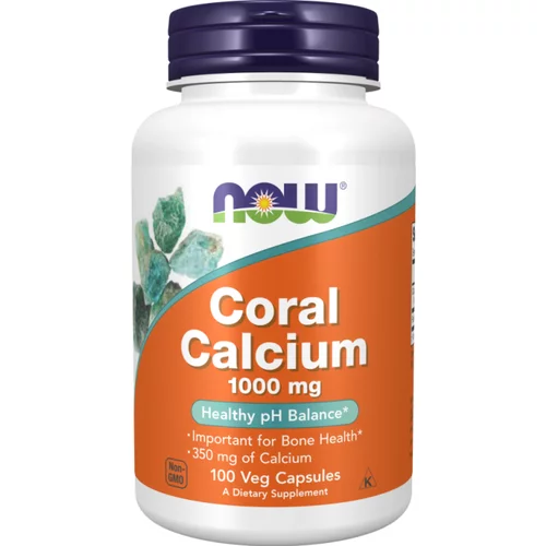 Now Foods Koralni kalcij NOW, 1000mg (100 kapsul)