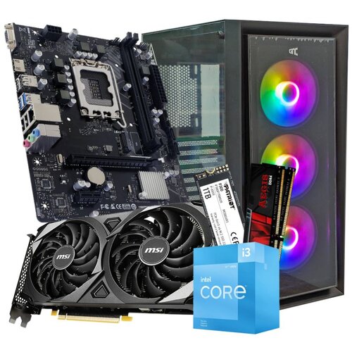GNC GAMER VOYAGER i3-12100F, H610, 32 GB DDR4,... Cijene