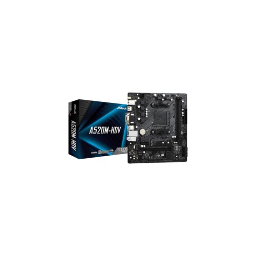 AsRock MB A520-HDV AM4 2xDDR4 4xSATA M.2 RAID VGA HDMI Micro ATX Cijene
