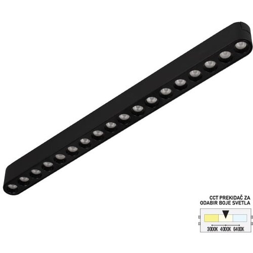  led magnetna svetiljka cct ultra slim FMS2001-18 bk Slike