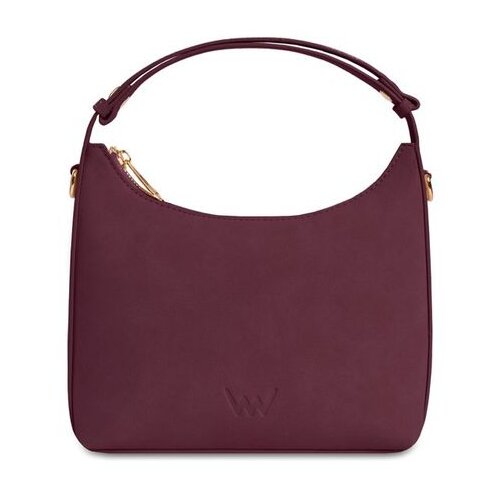 Vuch Ručna torba Nera Suede Wine, 17 x 23 cm Cene