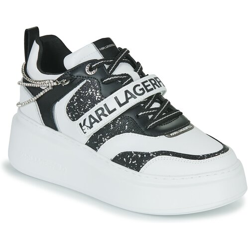 Karl Lagerfeld Nizke superge ANAKAPRI Krystal Strap Lo Lace Bela Slike