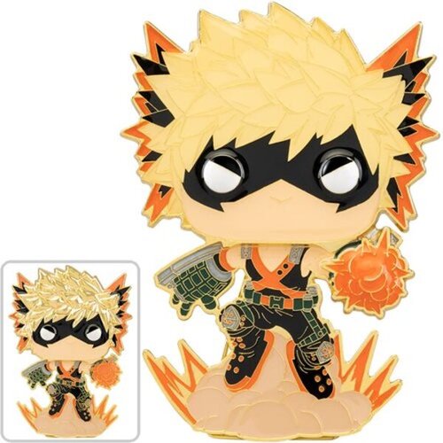 Funko My Hero Academia Katsuki Bakugo Large Enamel Pop! Pin, (20499237) Cene