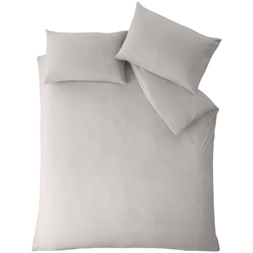 Catherine Lansfield Siva posteljina za krevet za jednu osobu 135x200 cm So Soft – Cijene