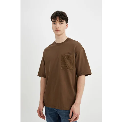 Defacto Boxy Fit Crew Neck Short Sleeve T-Shirt