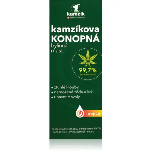 Cemio Kamzík hemp ointment mazilo z grelnim učinkom 200 ml