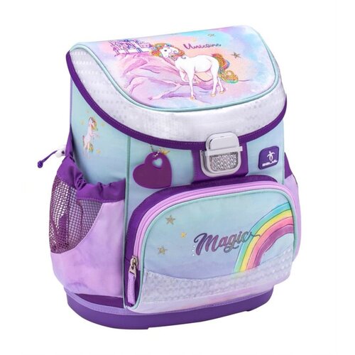 Belmil Torba &amp;scaron;kolska mini-fit rainbow unicorn magic 405-33/AG/PC-3 Slike