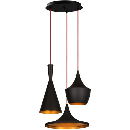 Opviq lights crna viseća svjetiljka za 3 žarulje Elmas Cijene