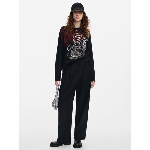 Desigual Women&amp;#039;s sweater with wool blend Toulouse Lacroix - Women Slike