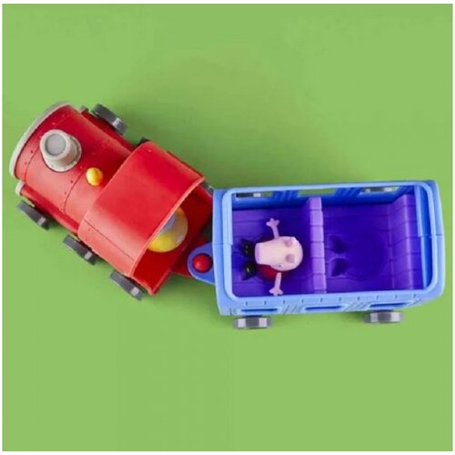 Peppa Pig miss rabbits train Cene